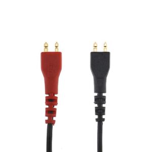 Micro Traders Audio Cable Wire with 3.5/6.3mm Jack, Compatible with Sennheiser HD25 HD560 HD540-2.5m Cable(Left and Right Equal Length)