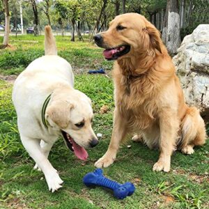 Dog Toys for Aggressive Chewers Tough Dog Chew Toys for Large Medium Dogs Breed Natural Rubber Spring Texture Pattern