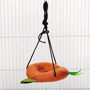 Hamster Guinea Pig Hammock, Small Animal Hanging Hammock Warm Bed House Hamster Guinea Pig Rat Cage Accessories Toys Bed Hanging Tunnel and Swing for Sugar Glider Squirrel Playing