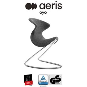 aeris OYO Signature Design Chair for Multiple Sitting Positions - Design Rocking Chair and Modern Cantilever Chair with Saddle seat Shape