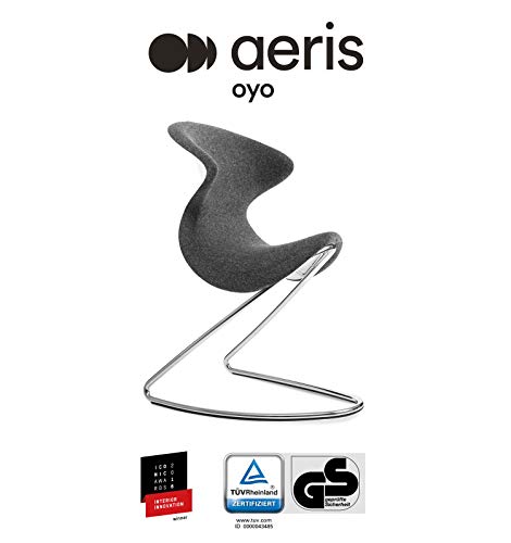 aeris OYO Signature Design Chair for Multiple Sitting Positions - Design Rocking Chair and Modern Cantilever Chair with Saddle seat Shape