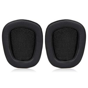 jecobb replacement earpads with protein leather & memory foam ear cushion cover for logitech g633 g933 g935 headphone only