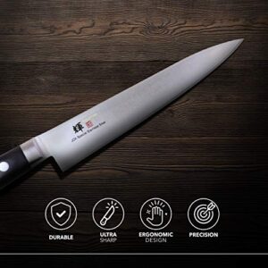 JCK ORIGINAL Kagayaki Japanese Chef’s Knife, KG-2ES Professional Petty Knife, VG-1 High Carbon Japanese Stainless Steel Pro Kitchen Knife with Ergonomic Pakka Wood Handle, 5.9 inch