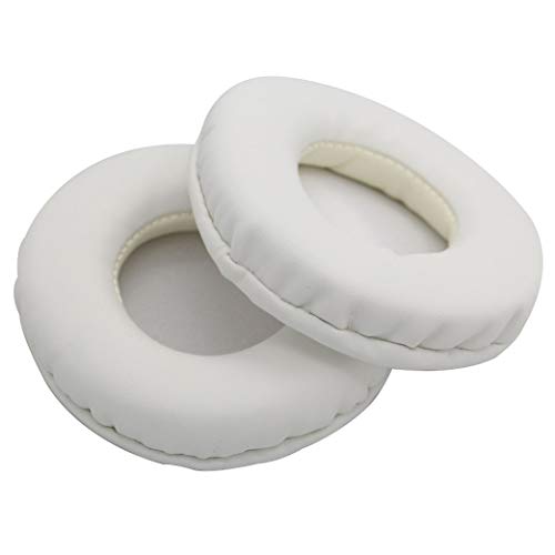 Cypressol Earpad Replacement for Onkyo ES-FC300 ES-CTI300 ES-HF300(S) Headphone,Ear Pads/Ear Cushions/Ear Cups/Ear Cover/Earmuffs/Pillow/Earpad Repair Parts (White)