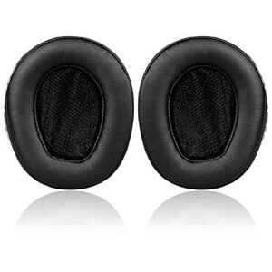 jecobb ah-d600 earpads replacement ear cushion pads with protein leather and memory foam for denon ah d600, ah-d600em over-ear headphones only (not fit denon other series) (black)
