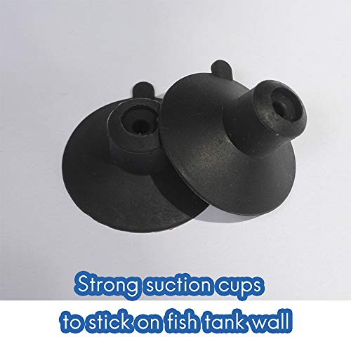 capetsma Nano Aquarium Filter Sponge Fish Tank Filter, Ultra Quiet Sponge Filter Worked with Aquarium Air Pump, Include Spare Sponge and Bio Balls.