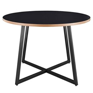 Courtdale 42" Round Table - Black