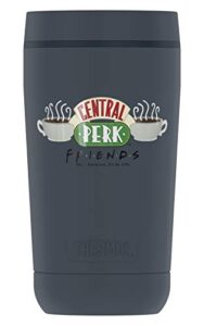 thermos friends central perk coffee logo, guardian collection stainless steel travel tumbler, vacuum insulated & double wall, 12oz