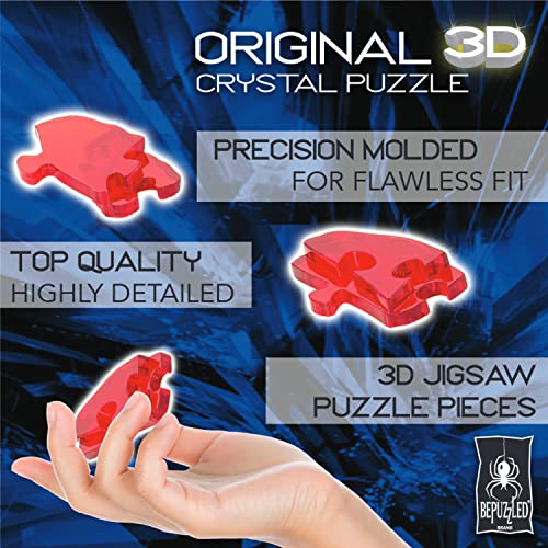 Original 3D Crystal Puzzles | Turtles Standard Original 3D Crystal Puzzle, Ages 12 and Up