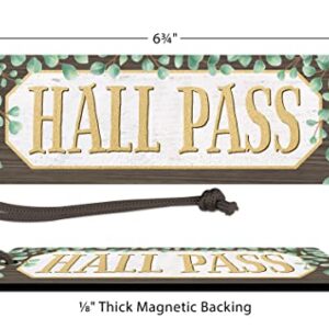 Teacher Created Resources Eucalyptus Magnetic Hall Pass (TCR77473)