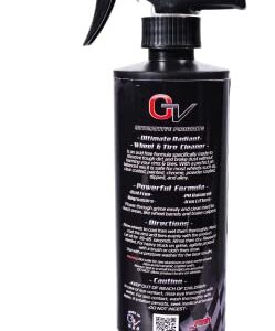 GV Corsa Detailing Products Ultimate Radiant Wheel Cleaner 16oz Spray, wheel polish, rim cleaner, cleans chrome rims, wheel shine, wheel cleaner