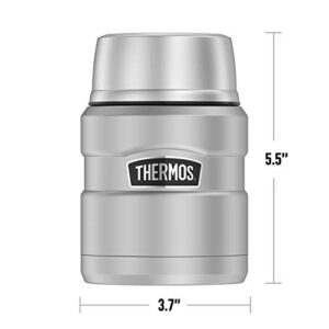 THERMOS Harry Potter Cute Chibi Pattern, STAINLESS KING Stainless Steel Food Jar with Folding Spoon, Vacuum insulated & Double Wall, 16oz