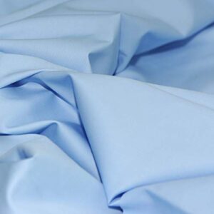 pre-cut quilting cotton fabric sky blue color 61 inches wide by the yard rose flavor