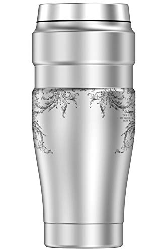 THERMOS Batman Sublimated Winged Logo, STAINLESS KING Stainless Steel Travel Tumbler, Vacuum insulated & Double Wall, 16oz