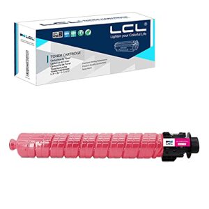 lcl compatible toner cartridge replacement for ricoh 841815 mp c3003 c3503 c3004 c3504 c3003 c3503 c3004 c3504 lanier mp c3003 c3503 c3004 c3504 savin mp c3003 c3503 c3004 c3504 (1-pack magenta)