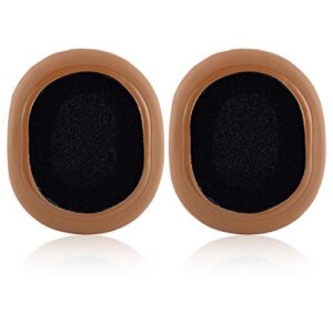 JECOBB Replacement Earpads for Audio-Technica ATH M50X M40X M30X M20X Professional Studio Monitor Headphones with Protein Leather & Memory Foam Ear Cushions (Brown)