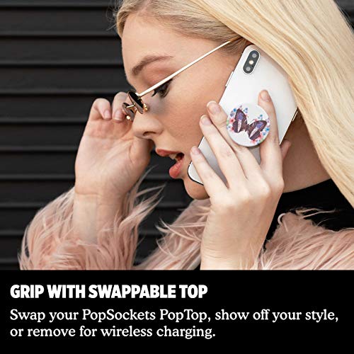 PopSockets: PopGrip with Swappable Top for Phones and Tablets - So Fly