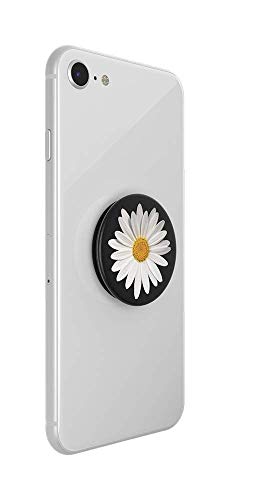 PopSockets PopTop (Top only. Base Sold Separately) Swappable Top for PopSockets Phone Grip Base - White Daisy