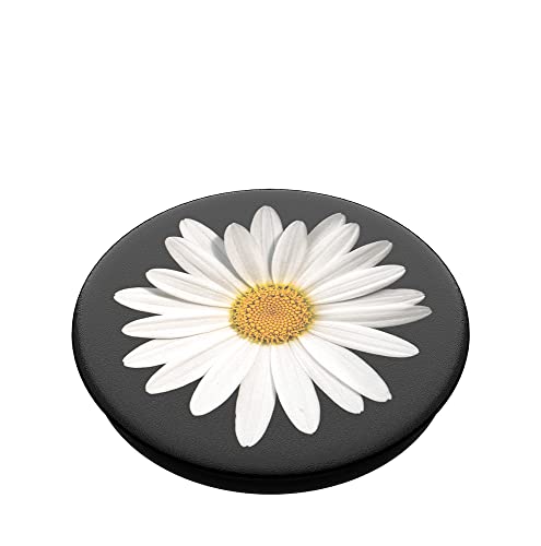 PopSockets PopTop (Top only. Base Sold Separately) Swappable Top for PopSockets Phone Grip Base - White Daisy