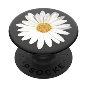 PopSockets PopTop (Top only. Base Sold Separately) Swappable Top for PopSockets Phone Grip Base - White Daisy