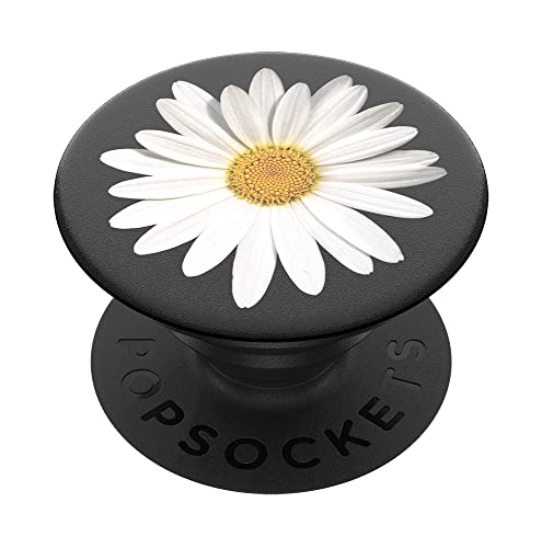 PopSockets PopTop (Top only. Base Sold Separately) Swappable Top for PopSockets Phone Grip Base - White Daisy