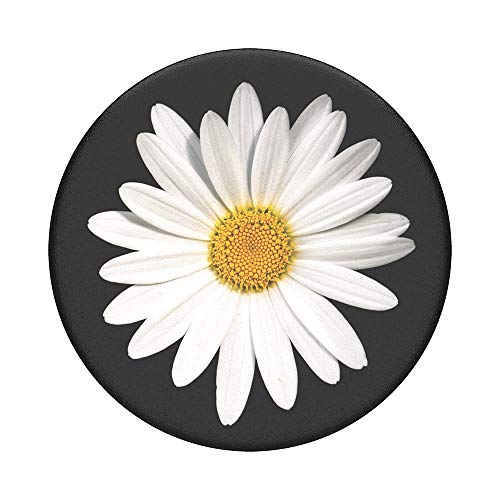 PopSockets PopTop (Top only. Base Sold Separately) Swappable Top for PopSockets Phone Grip Base - White Daisy