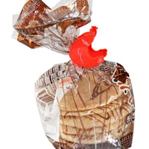 HOME-X Chicken-Shaped Bag Clips for Chips, Food Bags, Kitchen and Laundry, 2.5” L x 2” W, Set of 3