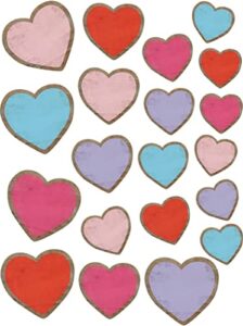teacher created resources home sweet classroom hearts accents - assorted sizes (tcr8465)