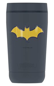 thermos batman batgirl logo, guardian collection stainless steel travel tumbler, vacuum insulated & double wall, 12oz
