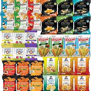 Snacks Variety Pack for Adults - Healthy Snack Bag Care Package - Bulk Assortment (34 pack)