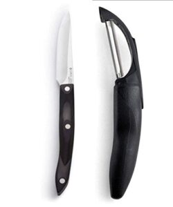 cutco 2 pc peeler & paring knife combo includes 3" gourmet paring knife and vegetable peeler/forever guarantee!!