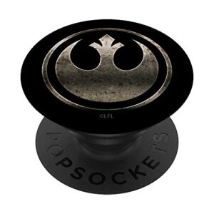 star wars resistance metallic icon popsockets popgrip: swappable grip for phones & tablets