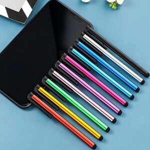 30 Pieces Stylus Pens Capacitive Slim Stylus Pens for Universal Touch Screens Devices, Compatible with iPhone, iPad, Tablet (10 Colors)