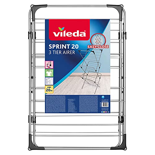 Vileda Sprint 3-Tier Indoor Airer, 20 m