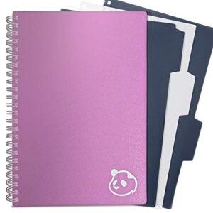 pink daily planner 2.0 - daily planner 2023 page a day - monthly, weekly and daily sections simplified - undated goal oriented 3 month agenda planner by panda planner - 5.75” x 8.25”