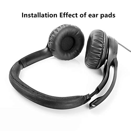 Ear Pads Cups Cushions Replacement Compatible with Logitech H390 Headset Headphone Earpads Foam Covers