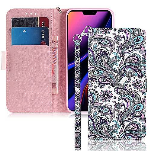 EMAXELER Xiaomi Redmi Note 9 Pro Case 3D Full Stylish PU Leather Shockproof Flip Wallet Case with Kickstand Credit Cards Slot for Redmi Note 9 Pro Max/Redmi Note 9 Pro YX 3D: Peacock Flower