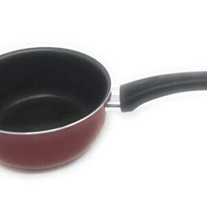 RAVELLI Italia Linea 10 Non Stick Saucepan with a lid, 1 Quart