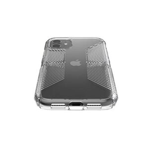 Speck Products Presidio Perfect-Clear with Grip iPhone 11 Case, Clear/Clear (136495-5085)