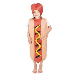 Suppromo Halloween Hot Dog Costume for Kids Toddler Cosplay