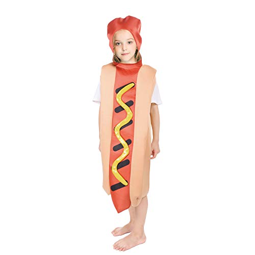 Suppromo Halloween Hot Dog Costume for Kids Toddler Cosplay