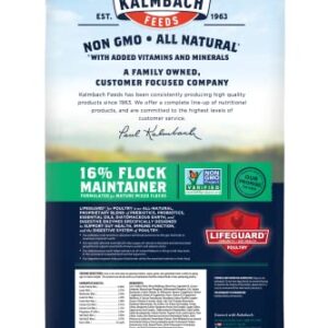 Kalmbach Feeds All Natural Non-GMO Flock Maintainer Pellets for Mixed Flocks of Poultry