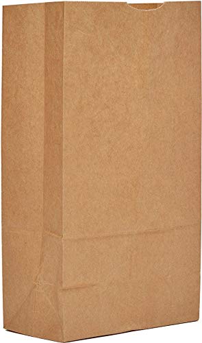 500 brown paper lunch bags 4 lb brown paper sacks bags lunch 4lb kraft brown paper bags sandwich brown paper bags 4 Pound Lunch Bags, Party Bags Pack of 500 brown lunch bags bulk (Brown)