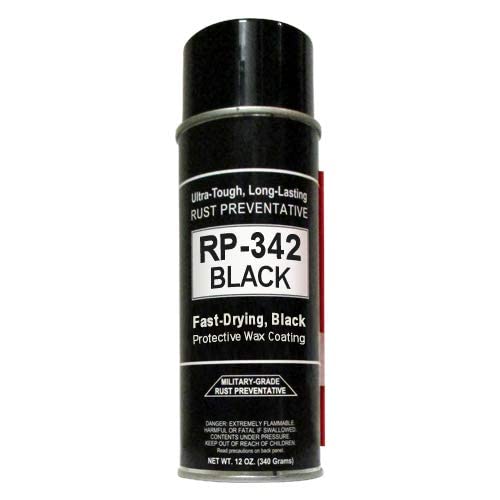 Cosmoline RP-342 Black Rust Preventive Spray (Military-Grade) 1-Can