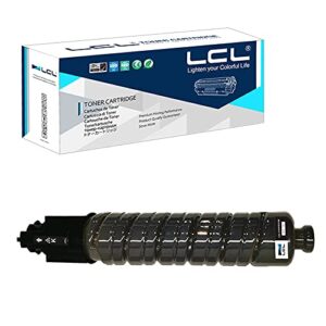 lcl compatible toner cartridge replacement for ricoh 821105 821070 clp37a lp137ca c440dn sp c430dn sp c430 sp c431dn sp c441dn high yield c430 c430dn c431dn c431dn-hs c431dnht c431dnhw (1-pack black)