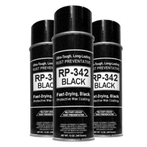 cosmoline rp-342 black rust preventive spray (military-grade) 3-cans