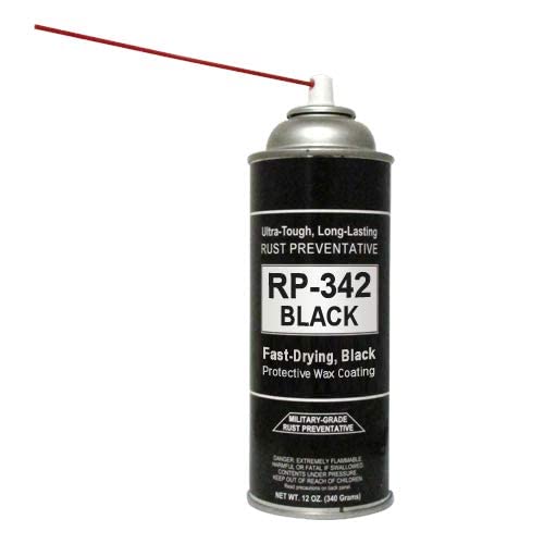 Cosmoline RP-342 Black Rust Preventive Spray (Military-Grade) 3-Cans