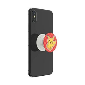 PopSockets: PopGrip with Swappable Top for Phones & Tablets - Pokemon - Pikachu