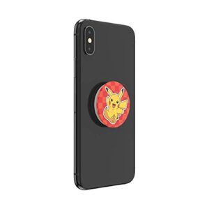 PopSockets: PopGrip with Swappable Top for Phones & Tablets - Pokemon - Pikachu