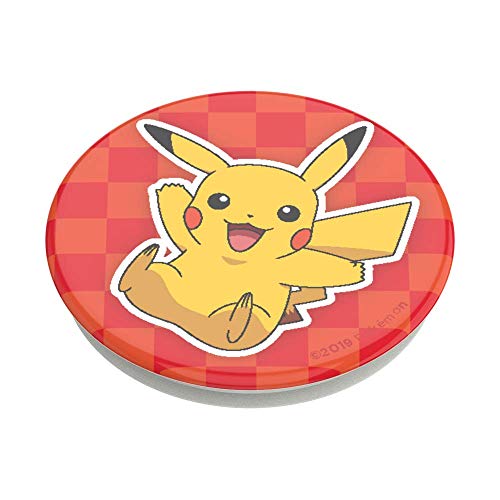 PopSockets: PopGrip with Swappable Top for Phones & Tablets - Pokemon - Pikachu